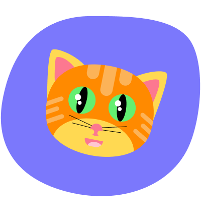 Chat orange